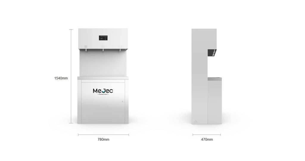 3-Spout Commercial Water Dispenser